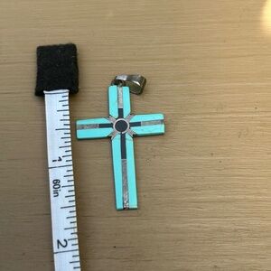 Turquoise cross